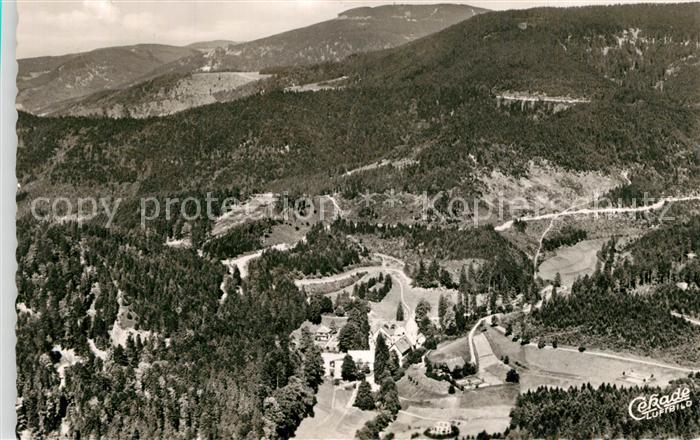 Allerheiligen Oppenau Fliegeraufnahme mit Hornisgrinde
