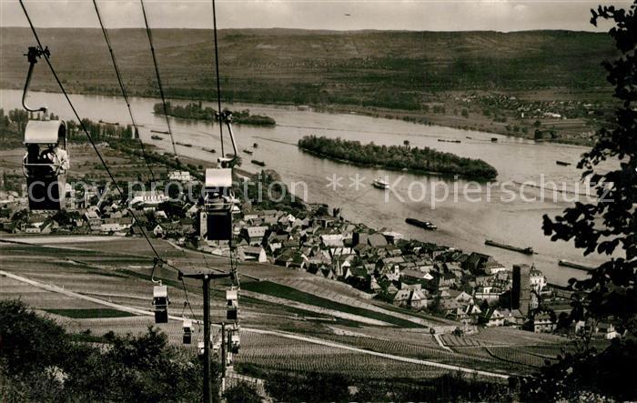 Ruedesheim Rhein Seilbahn Niederwald