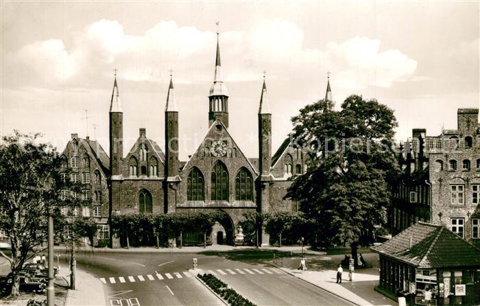 Luebeck Koberg mit Hl Geist Hospital