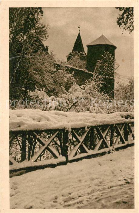 Muehlhausen Thueringen Motiv am hohen Graben