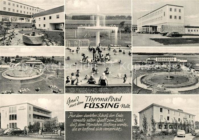 Bad Fuessing Thermalbad Brunnen Hotel Schwimmbad