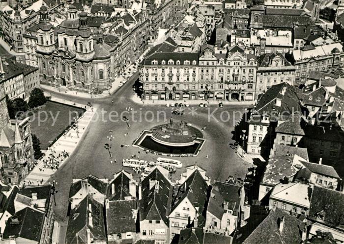 Prag Prahy Prague Altstaedter Ring Fliegeraufnahme