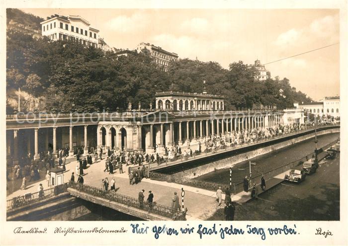 Karlsbad Eger Muehlbrunnkolonnade