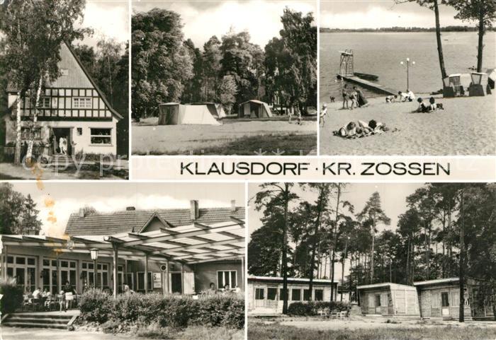 Klausdorf Mellensee Campingplatz Strand Bungalows