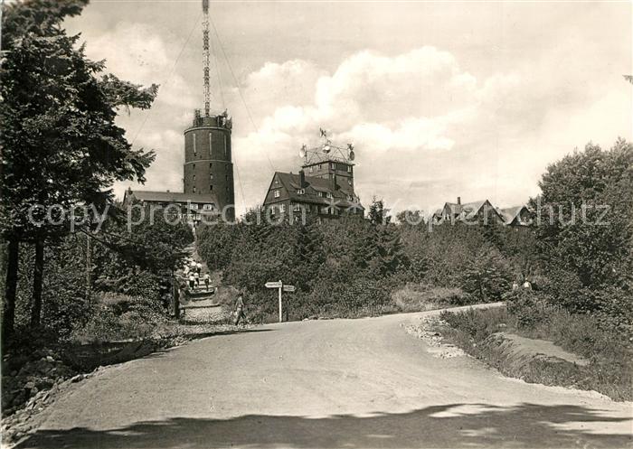 Grosser Inselsberg Gasthaus UKW Sender