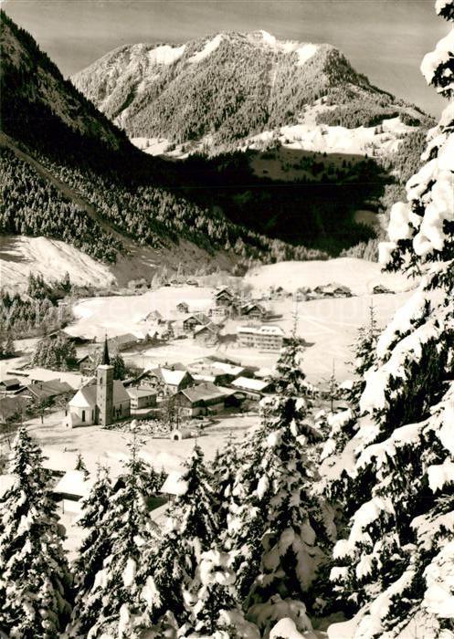 Hinterstein Bad Hindelang mit Imberger Horn
