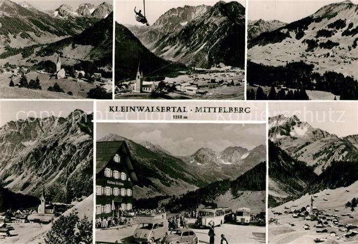 Mittelberg Kleinwalsertal Teilansichten