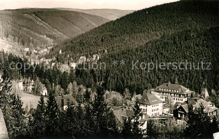 Baerenfels Erzgebirge Panorama Blick nach Kipsdorf