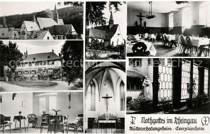 Ruedesheim Rhein Nothgottes Kloster Muettererholungsheim Exerzitienheim
