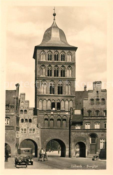Luebeck Burgtor