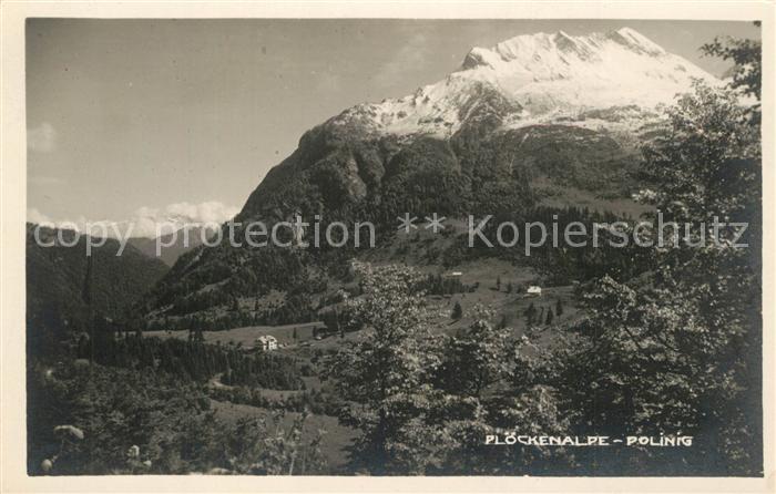 Polling Oberbayern Ploeckenalpe Alpenpanorama