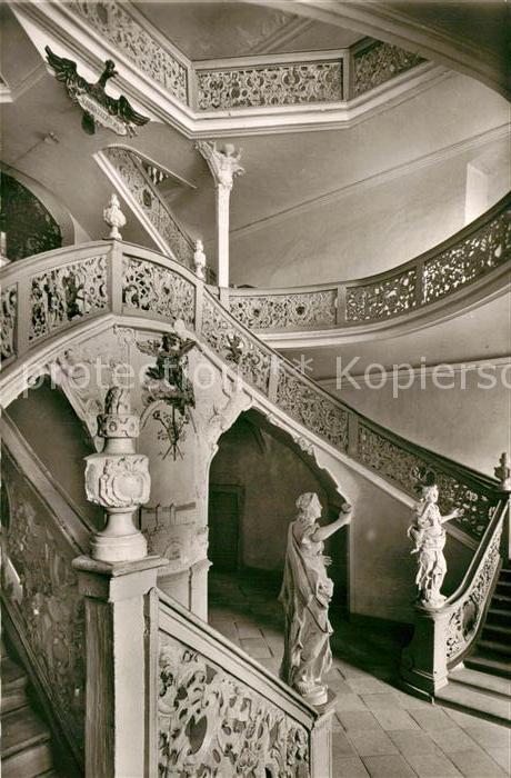 Kloster Schoental Jagst Treppenaufgang