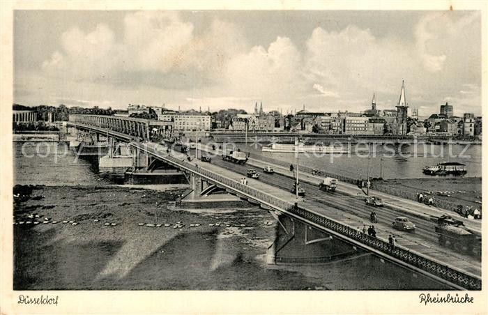 Duesseldorf Rheinbruecke