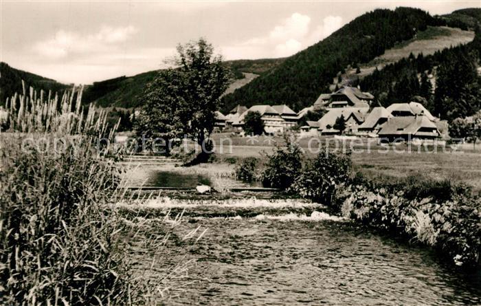 Menzenschwand Partie an der Alb Schwarzwald