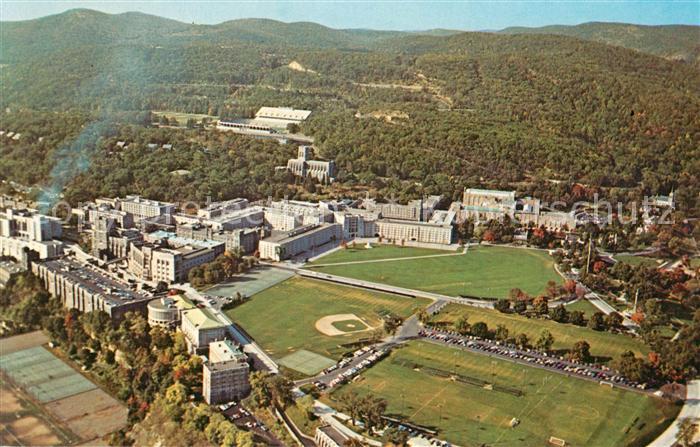 West Point New York United States Military Academy aerial view