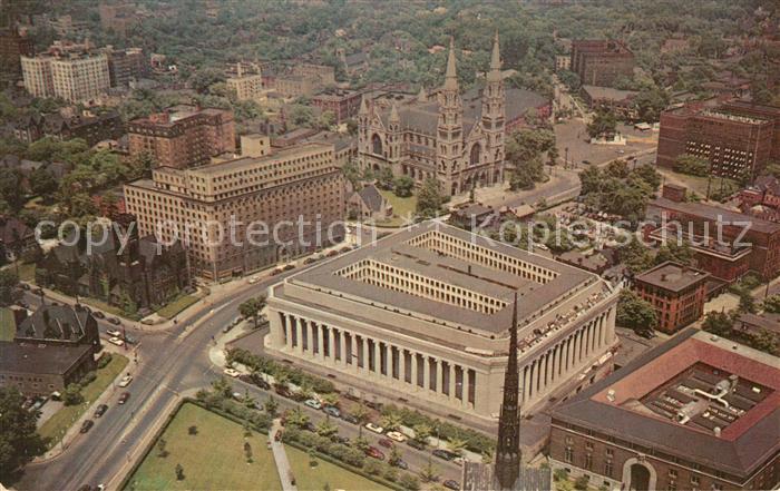 Pittsburgh Civic Center aerial view