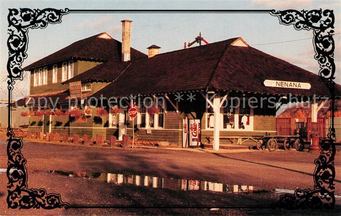 Nenana Railroad Depot Alaska State Railroad Museum