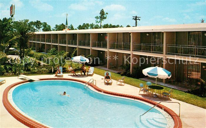 Homestead Florida Howard Johnson's Motor Lodge Swimming Pool