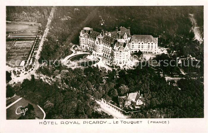Le Touquet-Paris-Plage Hotel Royal Picardy vue aérienne
