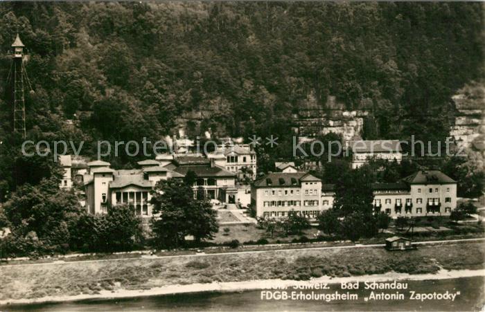 Bad Schandau FDGB Erholungsheim Antonin Zapotocky