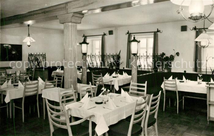 Moritzburg Sachsen HO Gaststaette Hotel Waldschaenke Gruener Saal