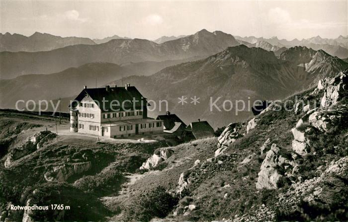 Rotwandhaus gegen Rofan und Schinder Alpenpanorama