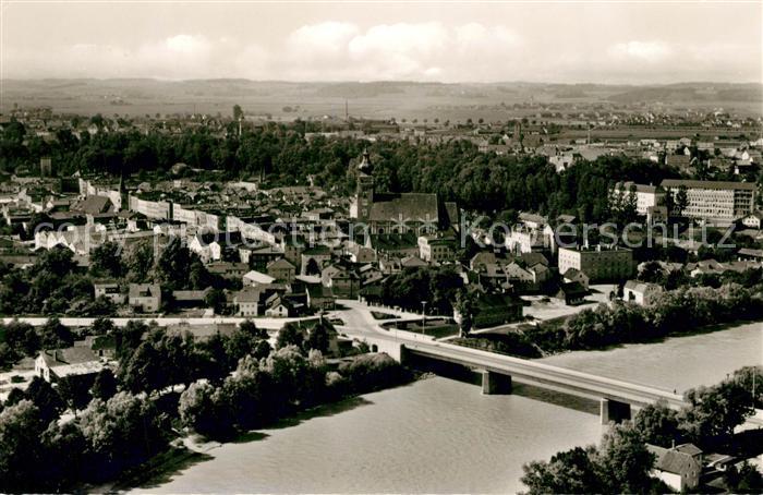 Muehldorf Inn Fliegeraufnahme