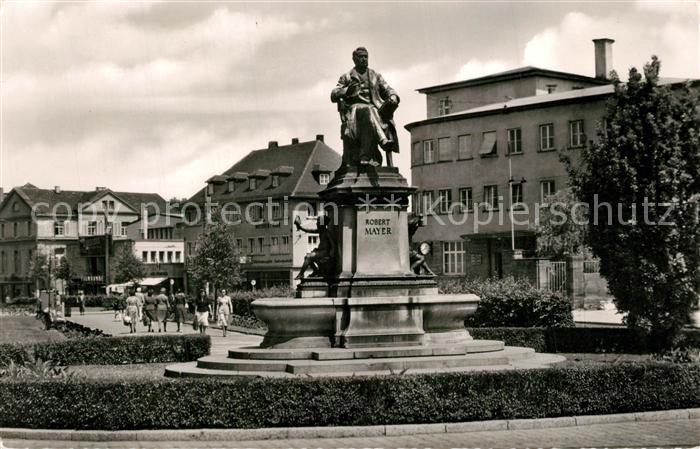 Heilbronn Neckar Robert Mayer Denkmal Statue