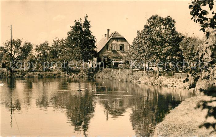 Gernrode Harz Bueckemuehle Teich