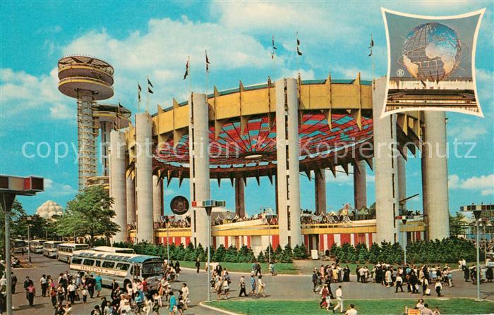 New York City New York State Exhibit World s Faier 1964-1965 Tent of Tomorrow Ob