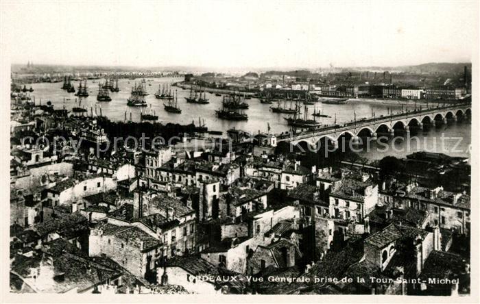 Bordeaux Vue Generale prise de la Tour Saint Mic