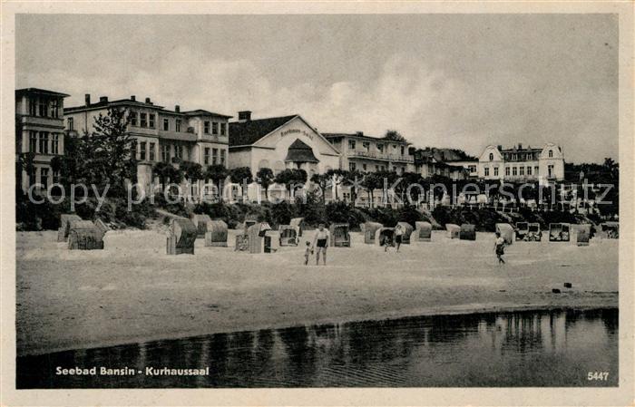 Bansin Ostseebad Strand Kurhaussaal