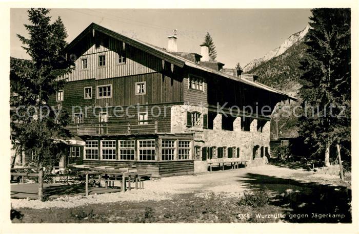 Spitzingsee Wurzhuette gegen Jaegerkamp