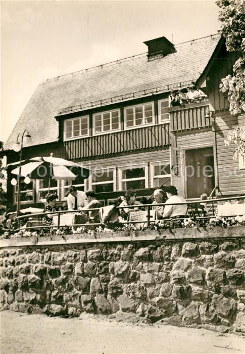 Talsperre Kriebstein HO Gaststaette Terrasse