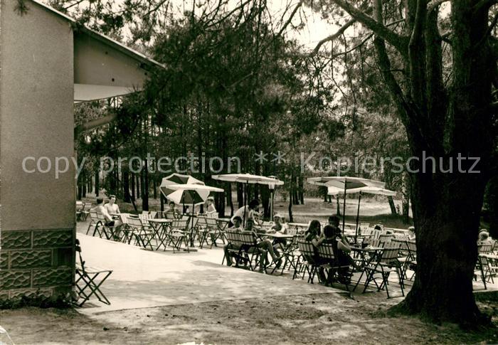 Dobbrikow Naherholungszentrum Konsum Seepalette Gaststaette Terrasse