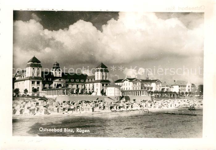 Binz Ruegen Strand Kurhotels