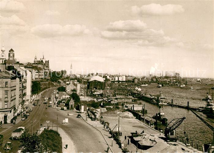 Hamburg Partie am Hafen