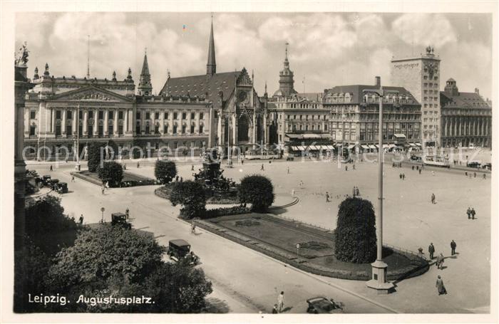 LEIPZIG Sachsen Augustusplatz