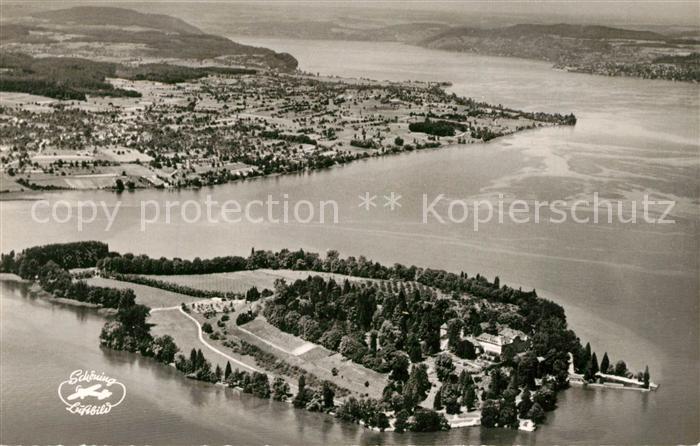 Insel Mainau Fliegeraufnahme