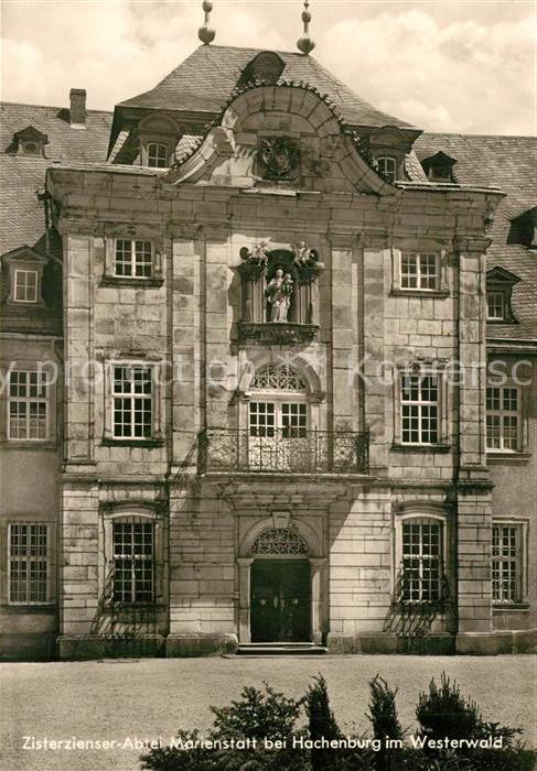 Hachenburg Westerwald Zisterzienserabtei Marienstatt