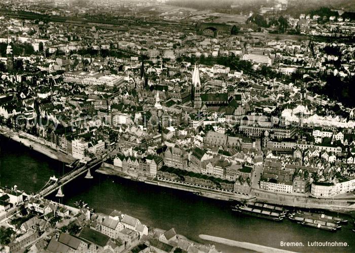 Bremen Fliegeraufnahme
