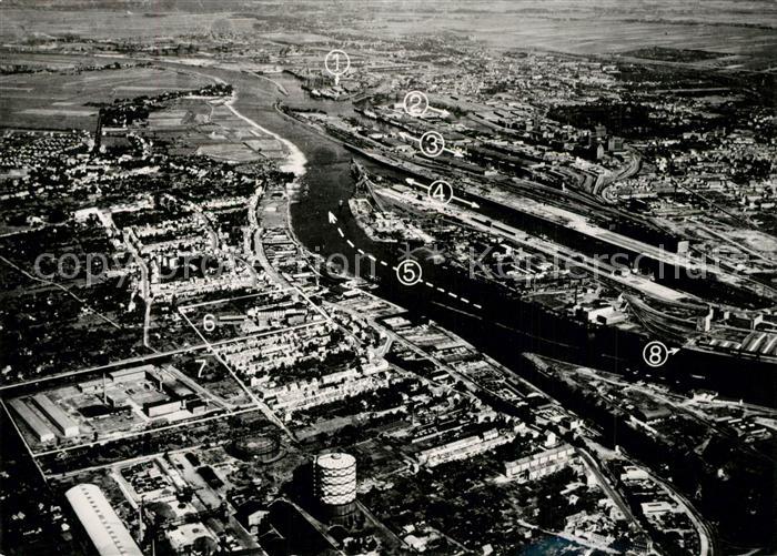 Bremen Fliegeraufnahme