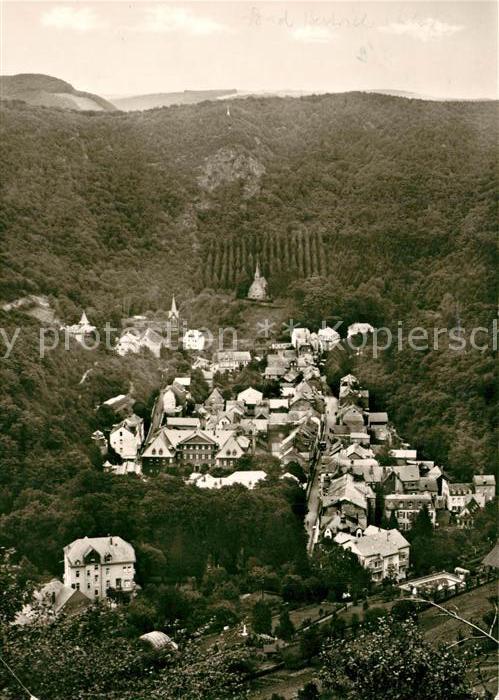 Bad Bertrich Panorama Blick ins Tal auf den Ort