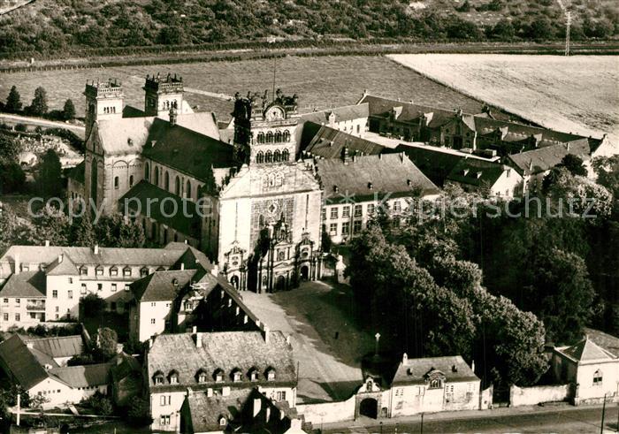 Trier Basilika Abtei St Matthias Fliegeraufnahme