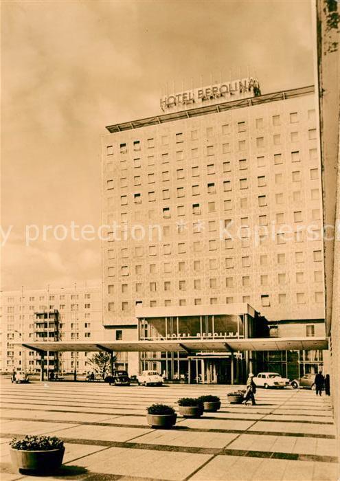 Berlin Hotel Berolina Karl Marx Allee Hauptstadt der DDR