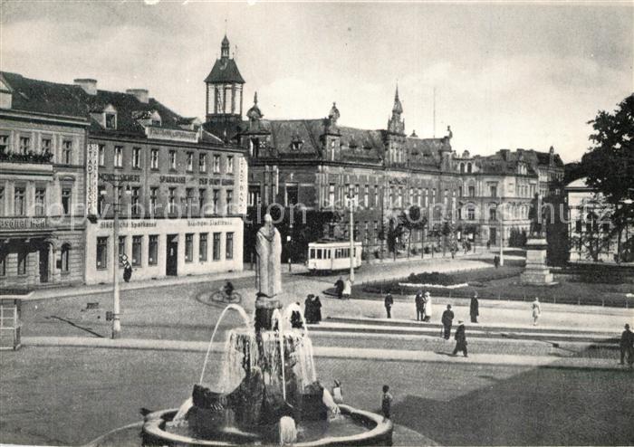 Elbingen Westerwald Friedrich Wilhelm Platz mit Postamt