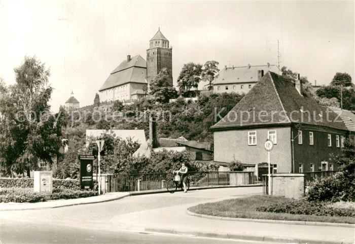 Eilenburg Motiv mit Sorbenburg