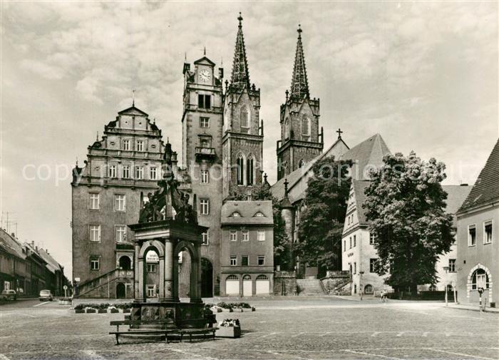 Oschatz Platz der Deutsch Sowjetischen Freundschaft