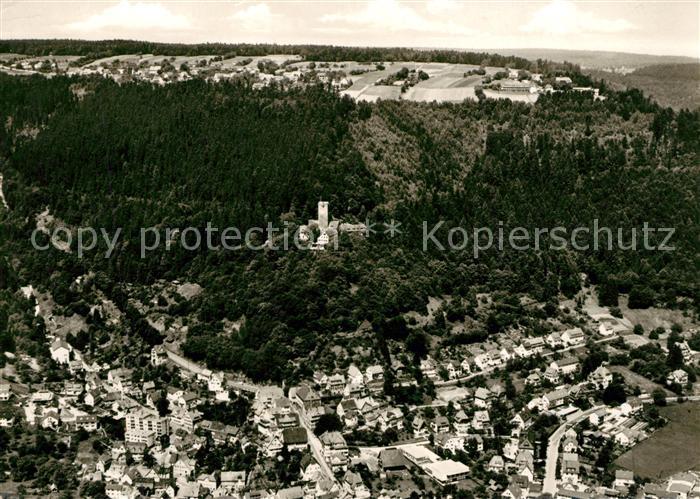 Bad Liebenzell Burg Unterlengenhardt Schwarzwald Fliegeraufnahme