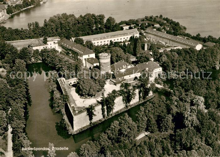 Spandau Zitadelle Fliegeraufnahme